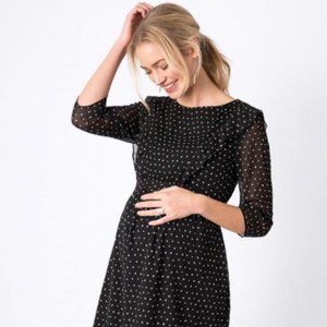 Seraphine starry night maternity dress - like new
